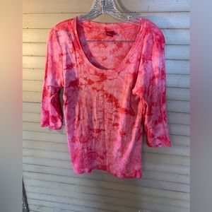 Pink tye dye Glima shirt